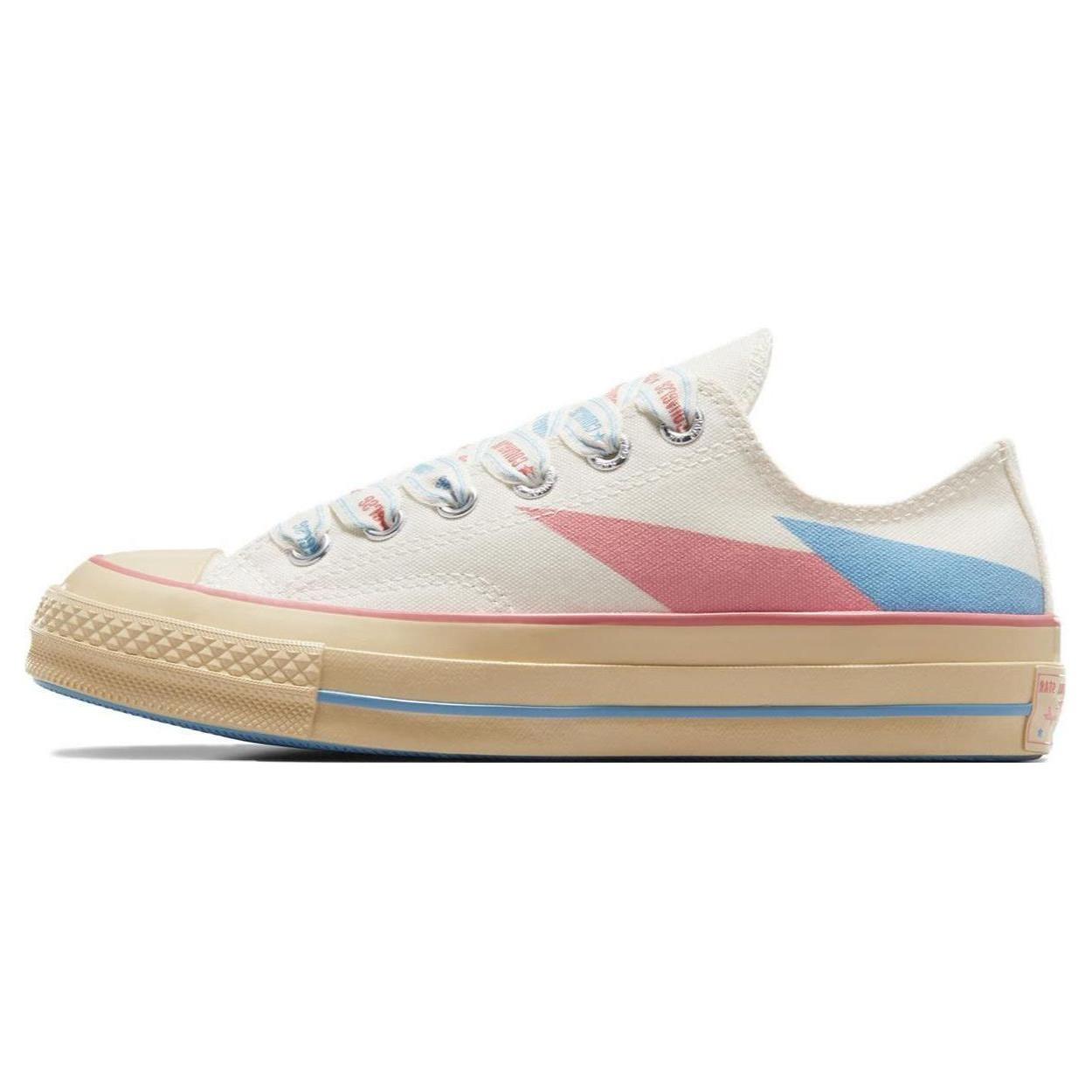Converse Chuck 70 Low Beige Pink Blue Abstract Men s A07150C EU 36