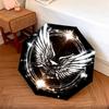 Shiny Wings  pattern, automatic folding umbrella, portable and foldable design, 8 ribs, a Christmas or birthday gift.