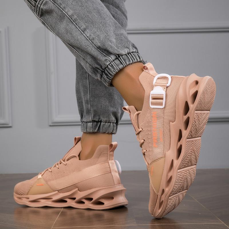 

Мужские и женские кроссовки с толстой сеткой на подошве - модные легкие мужские кроссовки для фитнеса большого размера 42 коричневый