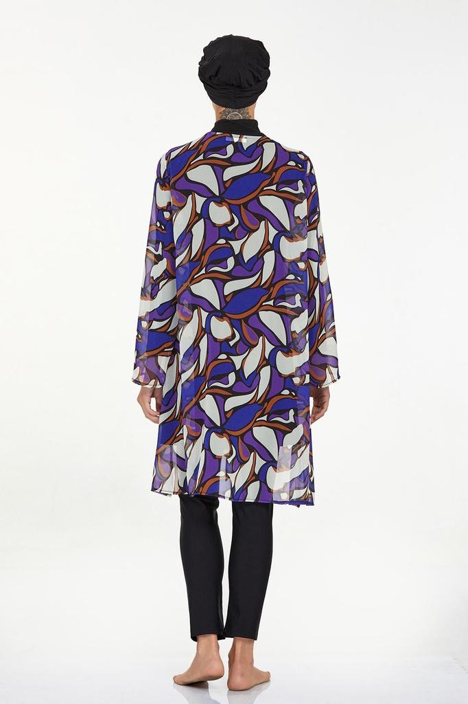 Womens Muslim Modest Islamic Full Cover Burkini Beach Swimming Costume Swimwear Hijab Beachwear Swimsuit