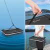 SANLIKE Floating Fishing Net with Scale, Folding Fishing Net, Multi-functional Fishing Tackle, Fishing Case, Bucket (Gray, [S] 40*25*24cm) (Black, S)