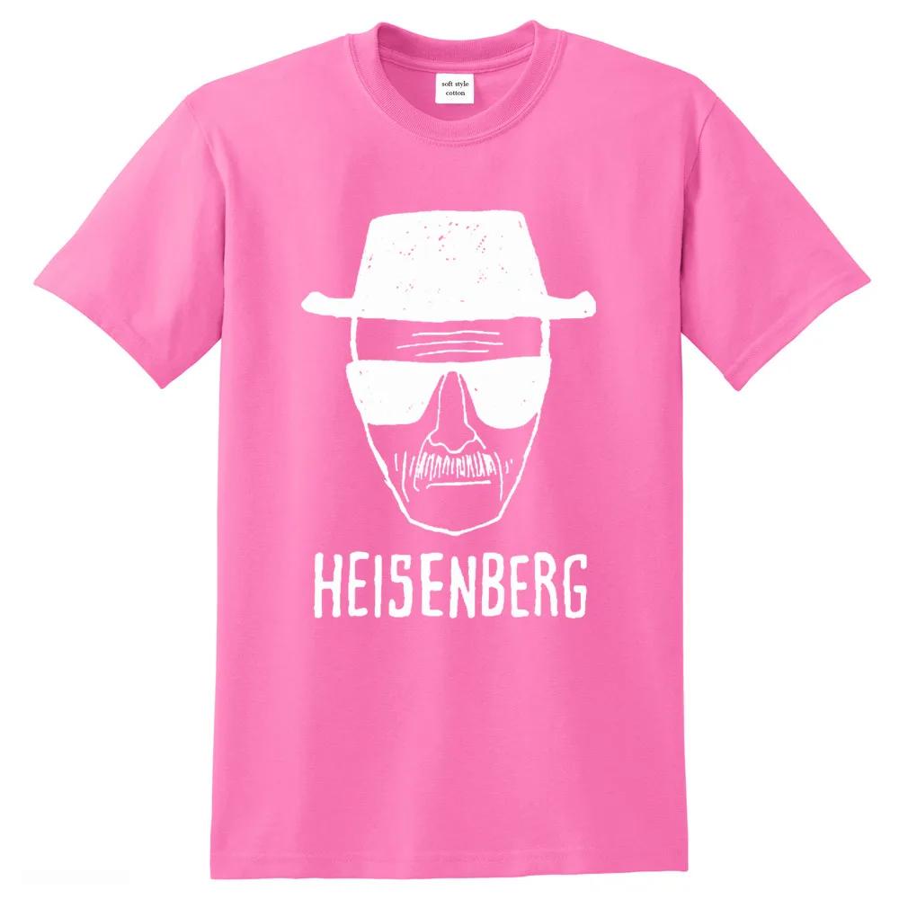 Tricou cool pentru bărbați Haine Breaking Bad Calitate superioară 100% bumbac larg Tricou imprimat Heisenberg casual pentru bărbați