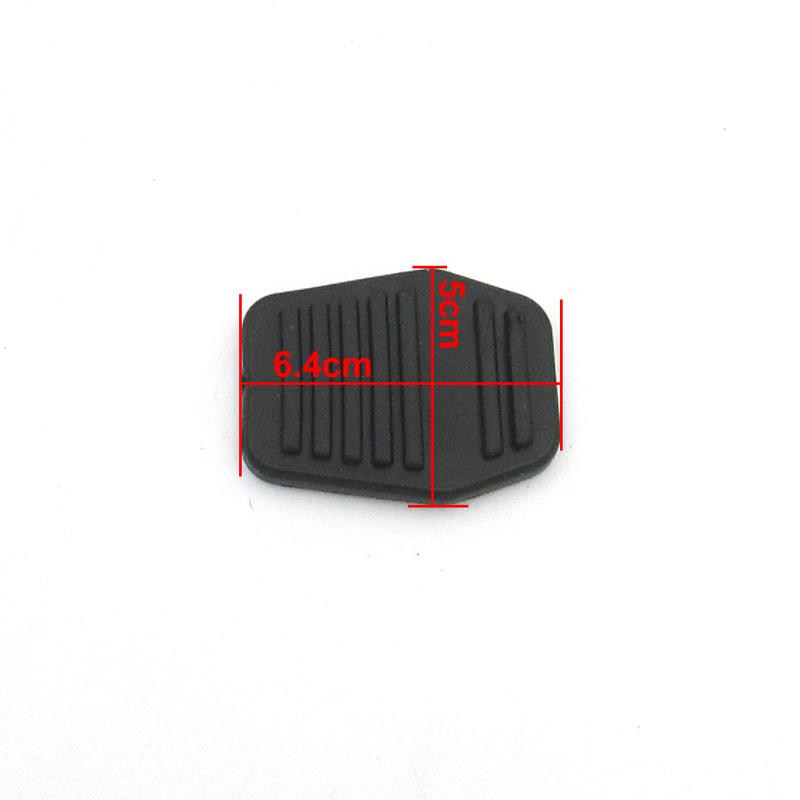 For BYD F3 G3 L3 Leather Clutch Pedal Brake Pedal Pad Pedal Rubber 1PCS