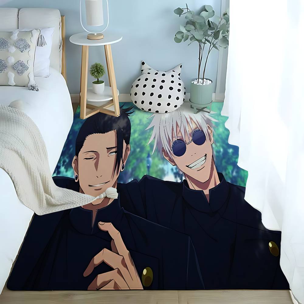 Classic Anime-J-jujutsu-Kaisen-S Cool Carpet Bathroom Anti-slip Mat Door Mat Home Decoration Mat Entrance Mat Scratch-resistant
