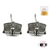BDP821-1 2 Pieces Front OR Rear Left AND Right Door Catch Hinge Brake Stop Check Strap Limiter for Peugeot 205 309 405 918146 9181.46