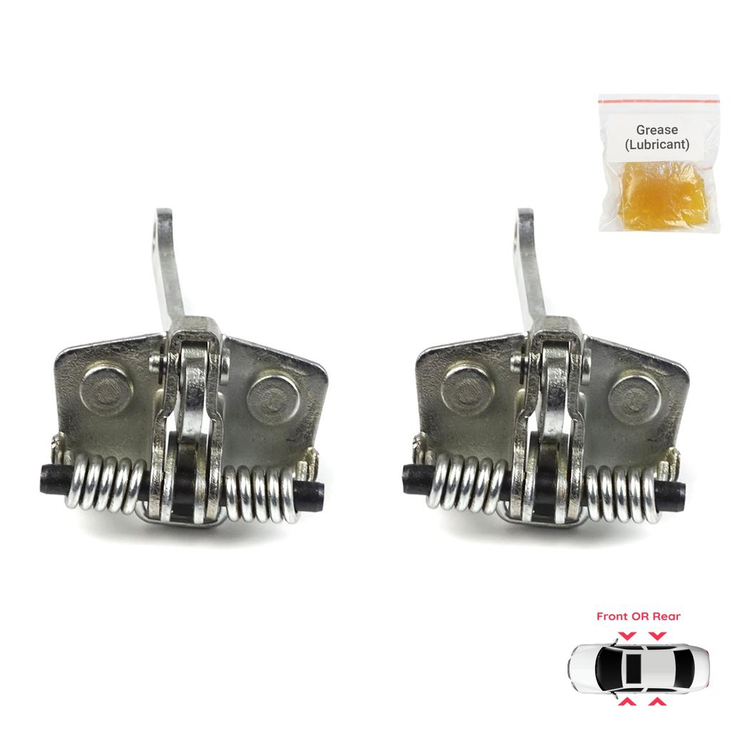 BDP821-1 2 Pieces Front OR Rear Left AND Right Door Catch Hinge Brake Stop Check Strap Limiter for Peugeot 205 309 405 918146 9181.46