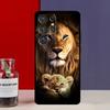Lion Alpha Male Cub Case For Samsung Galaxy S22 S23 S21 Ultra S20 FE Note 20 Ultra S8 S9 S10 Note 10 Plus Cover