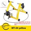 Foldable Magnetic Bike Trainer Stand 6 Speed Roller Cycling Station Indoor Bicycle Exercise Training Stand for 20-28 Inch Tire