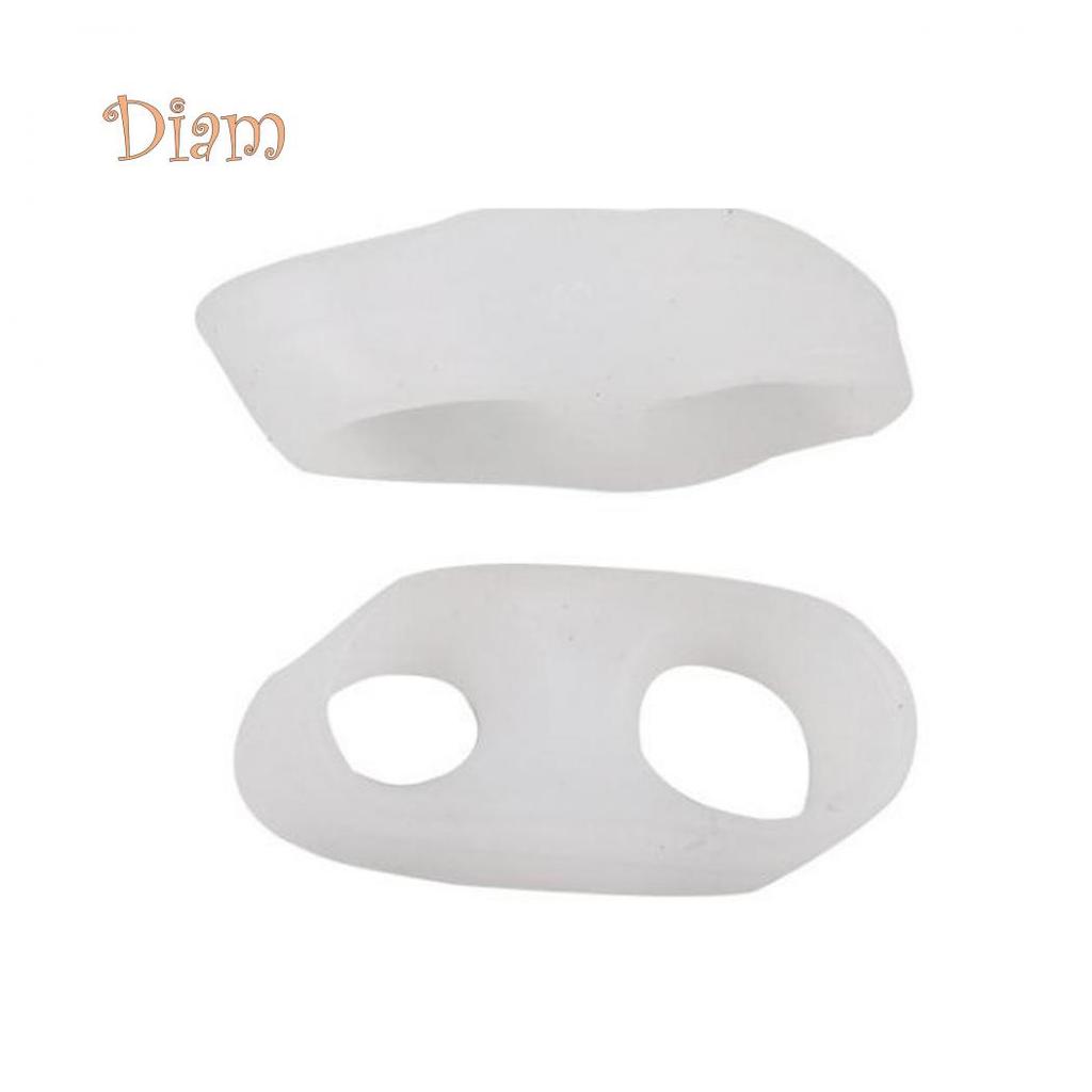 Plar Bear 1 paire de séparateurs d'orteils en gel de silicone pour hallux valgus et oignon