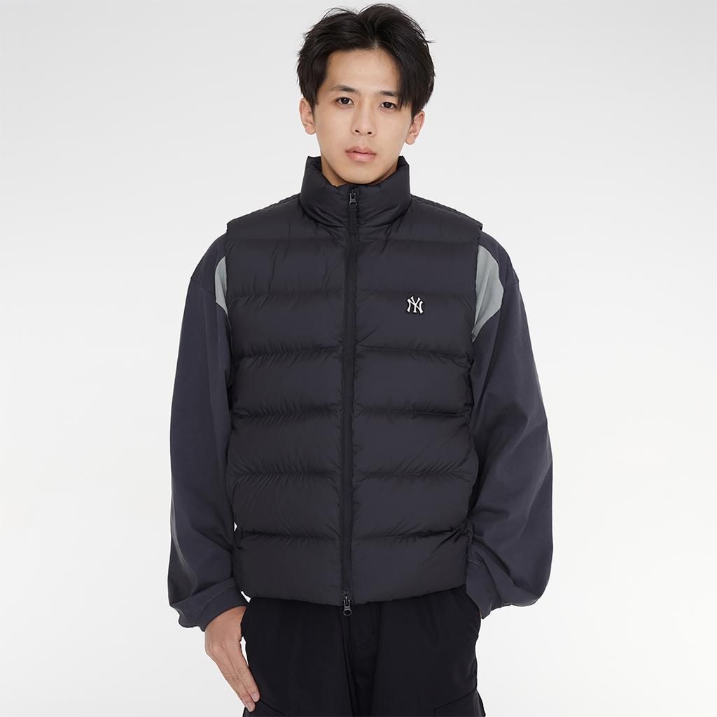 New MLB New York Yankees Down Vest Unisex Black 3ADVB0336-50BKS