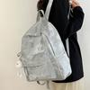 Schoolbag1011 New Trend Versatile Going Out Travel High Value Backpack Women's Fashion Casual Simple Large Capacity School Bag