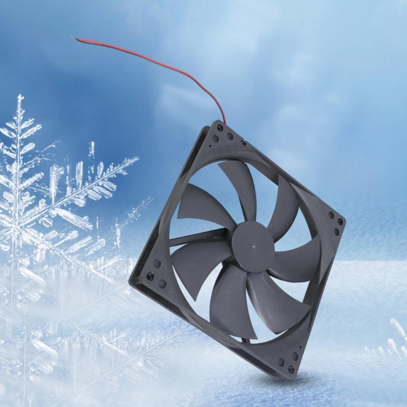 Quiet 18025 Cabinet Cooling Fan 12VDC 0.3A Efficient Heat Dissipation For Computer Rack Systems