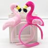 Wash Face Flamingo Headband Animal Plush Hair Hoop Creative Animal Hair Hoop  Outdoor