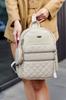 Women's PU Backpack R-PZP-01-9922 Beige