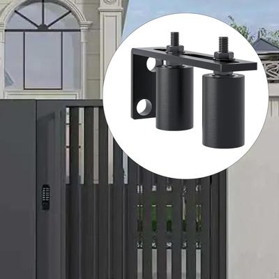 Slide Gate Guide Roller Double Nylon Rollers for Patio, Barn Doors Easily Install Spare Parts