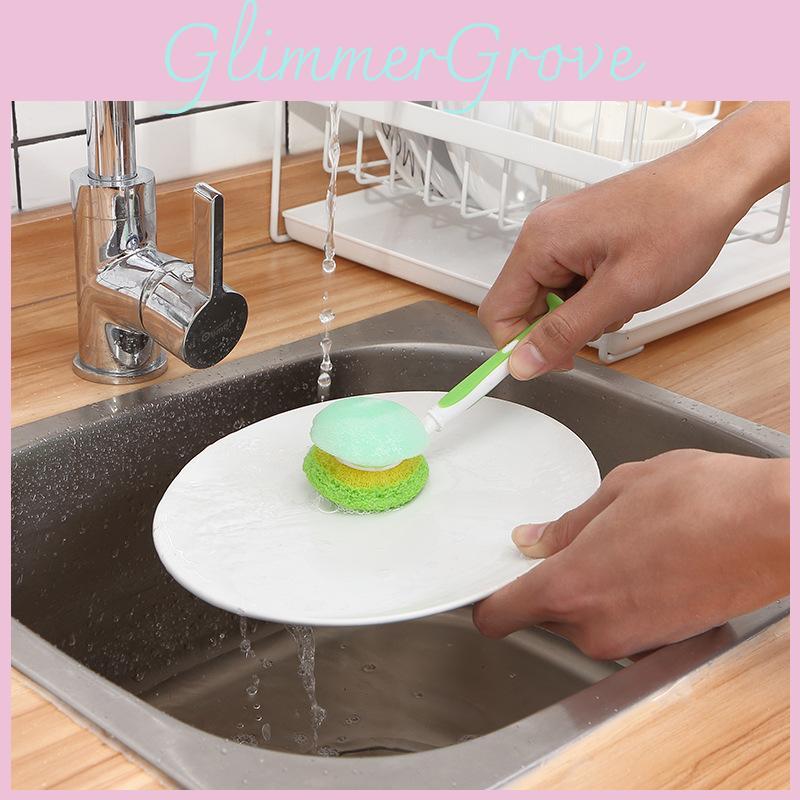 Durable Sponge Bottle Brush For Gentle Cleaning Of Cups Mugs And Glasses