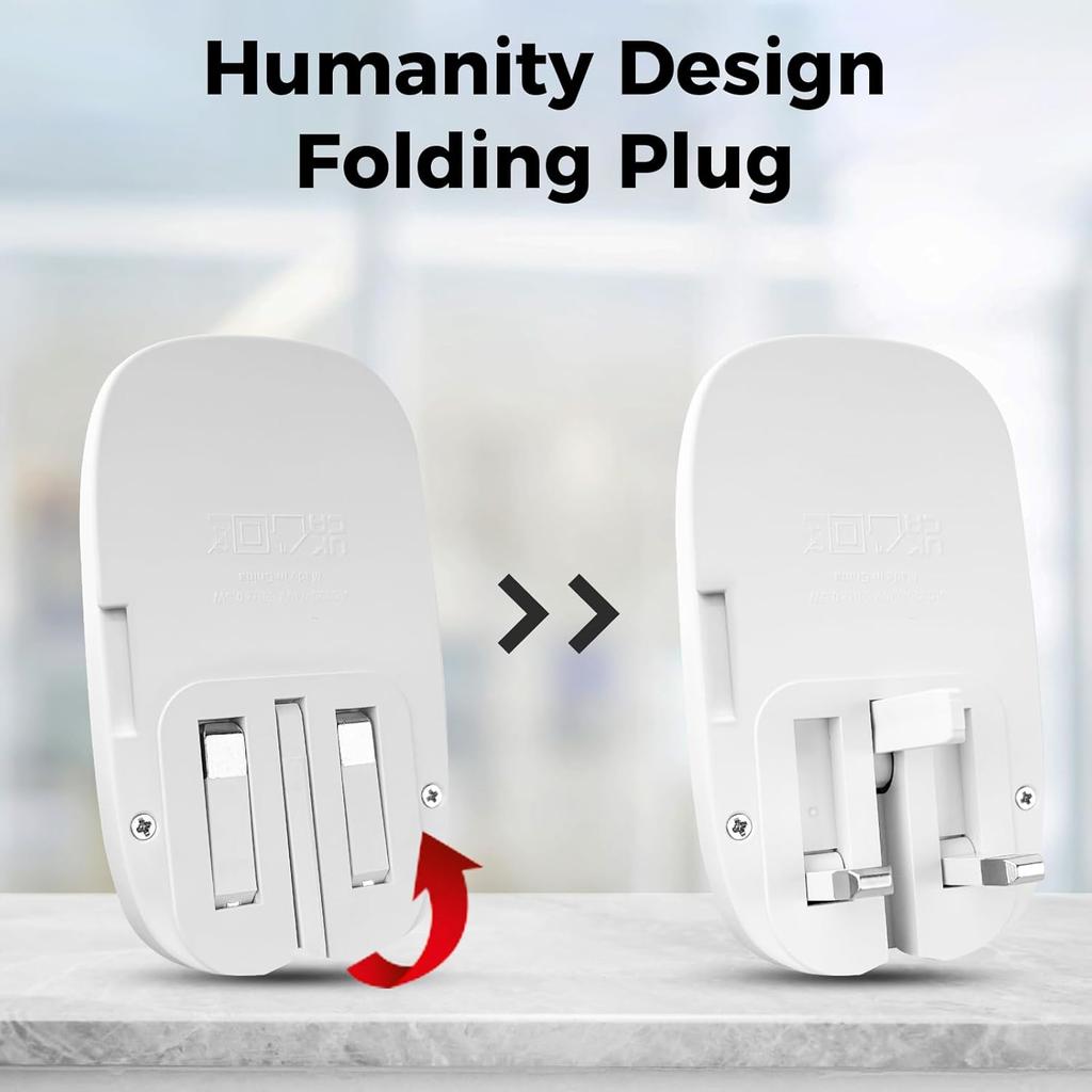 Plug in Night Light Warm White LED Nightlights with Smart Dusk to Dawn Sensor for Kids Nursery Ideal for Bedroom Bathroom