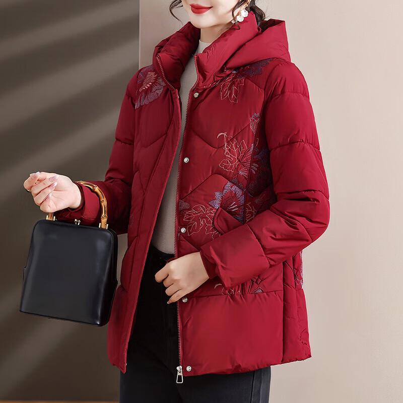 

XUEXI Women s Hooded Padded Winter Coat 4XL