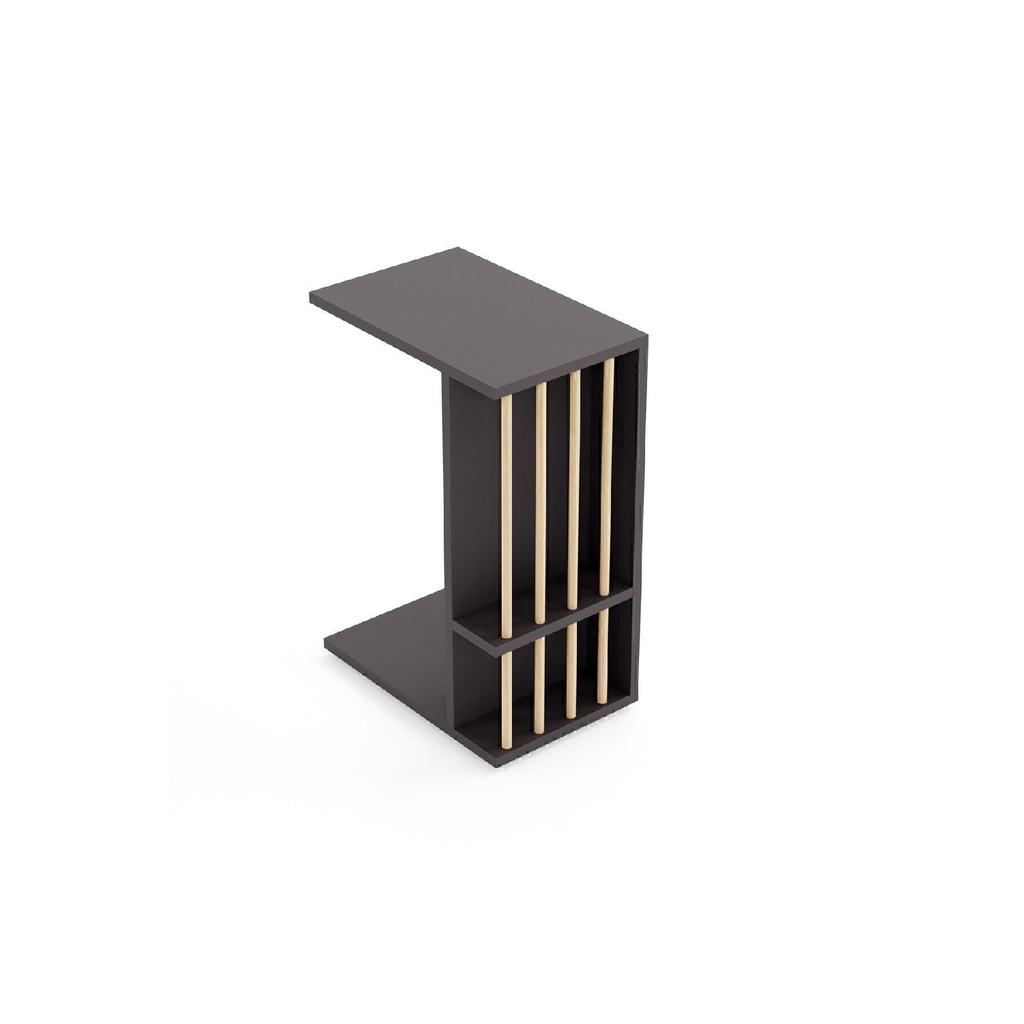 Wheeled Side Table Sofa Table C Coffee Table Nesting Coffee Table Serving Table - White