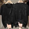 Plusstorlek 5XL-13XL Oversized T-shirt för Män Sommartoppar Mode Kortärmad T-shirt Sommar Herrkläder