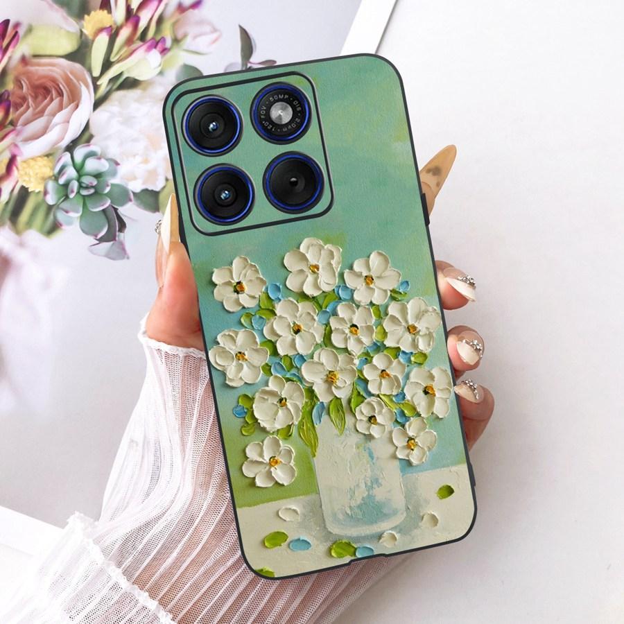 For Motorola Edge 70 / Moto X70 Air Back Cover for Moto Edge70 X 70Air Case TPU Soft Silicone Cute Cat Printed Phone Case Cover