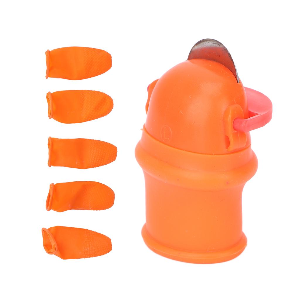 Wielofunkcyjny nóż na kciuk do ogrodu, do zbierania owoców i warzyw, silikonowy nóż na kciuk