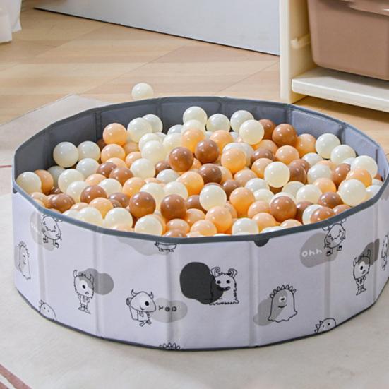 100 szt. Kulki dla dzieci do basenów kulkowych Odporne na zgniatanie 5,5 cm średnicy 3 mieszane kolory Pogrubione Kulki oceaniczne Chwyt Zabawka do zabawy Plastikowy basen