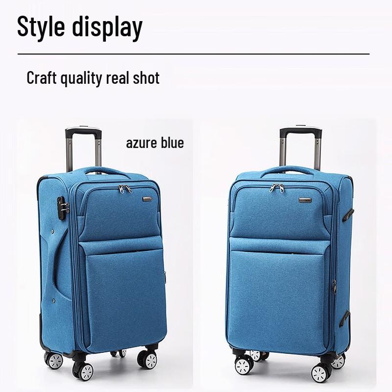 LIDU Oxford Cloth Universal Wheel Travel Suitcase 24-inch (82L)