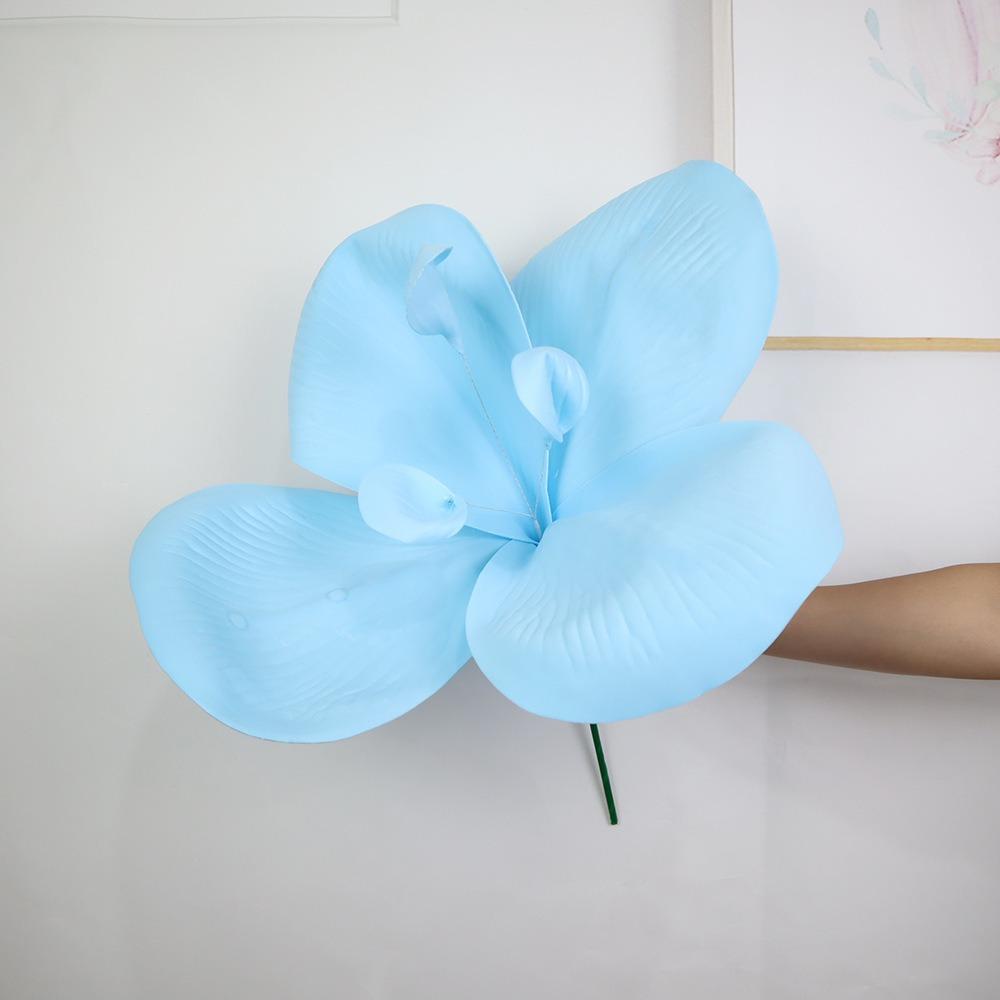 

Large Artificial Osmanthus 50cm Fake Flowers New Simulated Flower Wedding Decoration синий