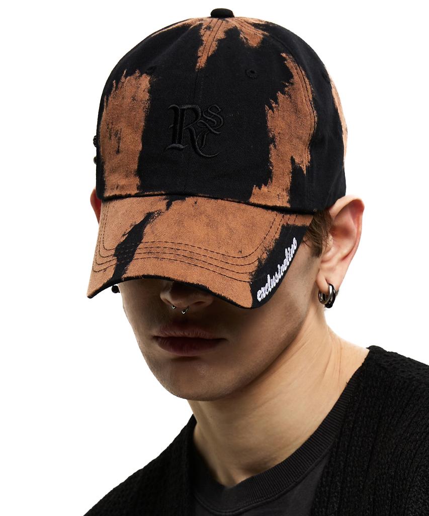 Aleseueseussi Logo Dyed Ball Cap - Dark