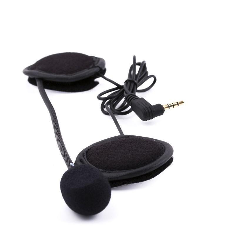 Headset + Clip Base 3.5Mm Interface Microphone Speaker Headset For Ejeas/Vnetphone/Xinowy V4 V6 Motorcycle Bluetooth Interphone