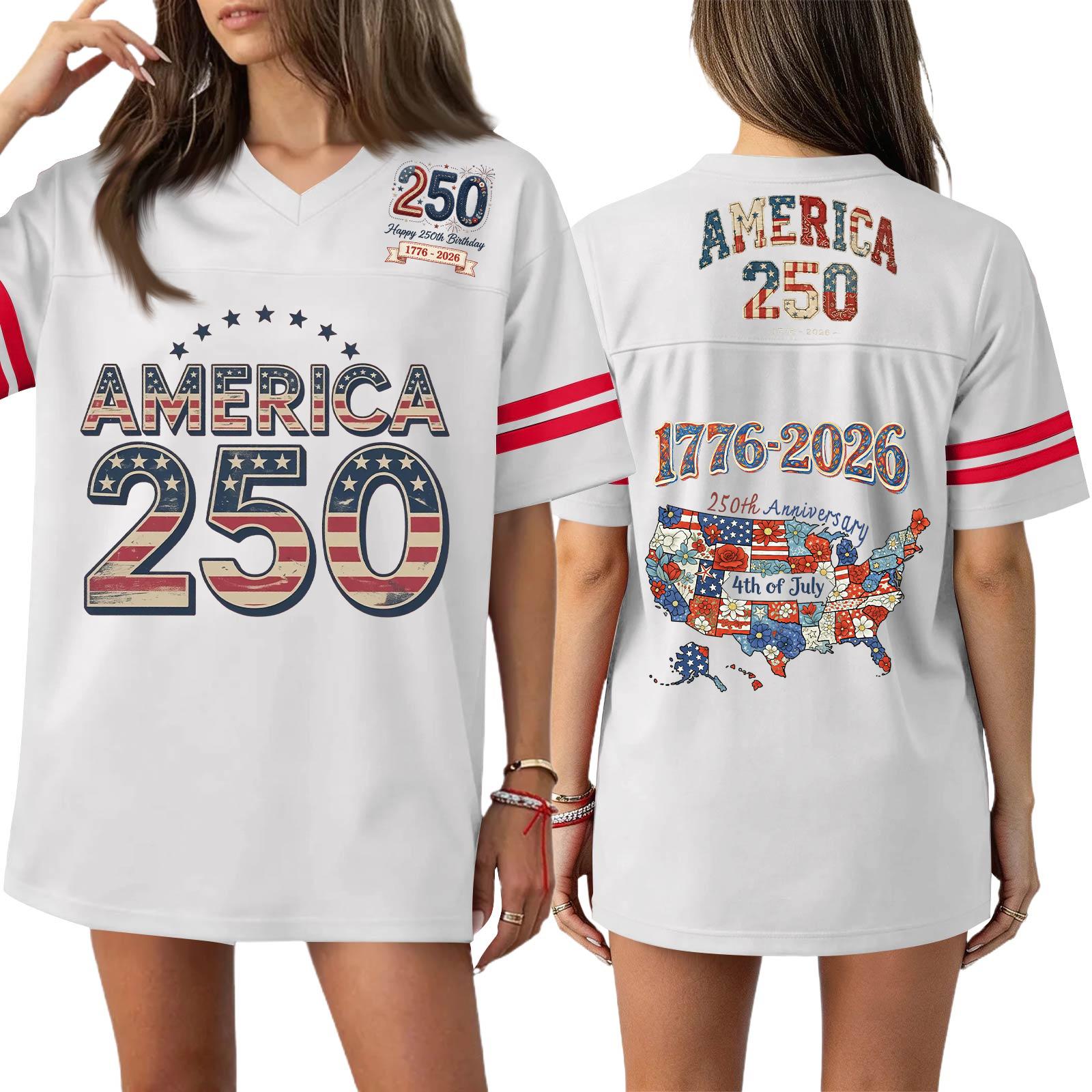 

Женская повседневная модная спортивная футболка с V-образным вырезом, принтом ко Дню независимости, коротким рукавом, топ XXL белый