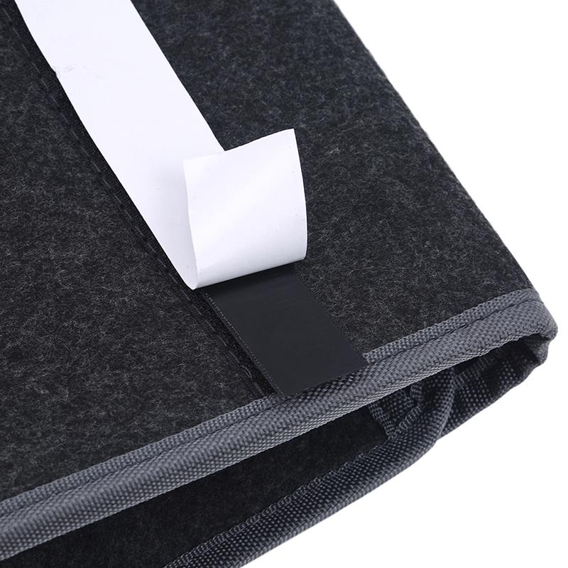 Car Felt Soft Storage Box Vehicle Toolbox Multi-purpose Tools Organizer Bag Folding Emergency Box