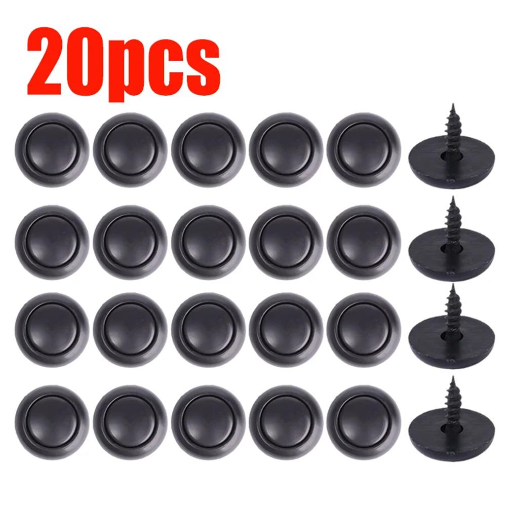 Car Roof Liner Rivets Black Headliner Pins Plastic