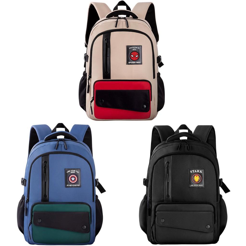 America Iron Captain Backpack Lightweight Breathable Schoolbag