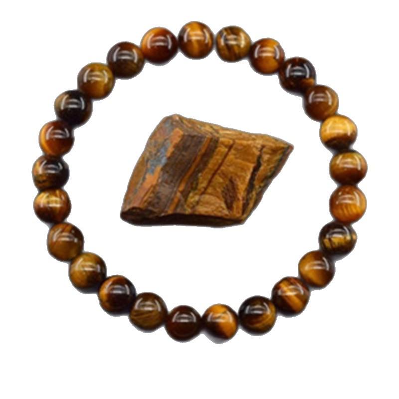 Jingde Jewelry Natural Agate Bracelet: Single-Loop Crystal Stone for Men and Women