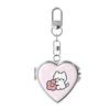 [Up Up X Hindy] Flower Chichi Heart Mirror Keyring