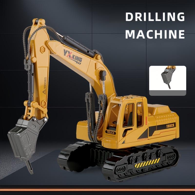 Simulation Alloy Excavator Toy, Inertia Driven Construction Vehicle, Kids Play Gift, Indoor Outdoor Universal
