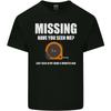 Missing Tape Measure Funny Carpenter DIY Mens Light Cotton T-Shirt