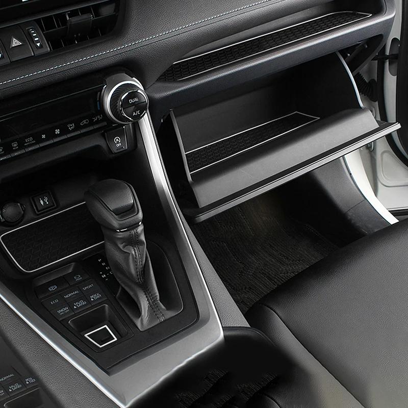 Car Interior Non-Slip Mat Door Groove Pad Gate Slot Cup Accessories For Toyota RAV4 XA50 2019 2020 2025 2025 2025 RAV 4 Hybrid