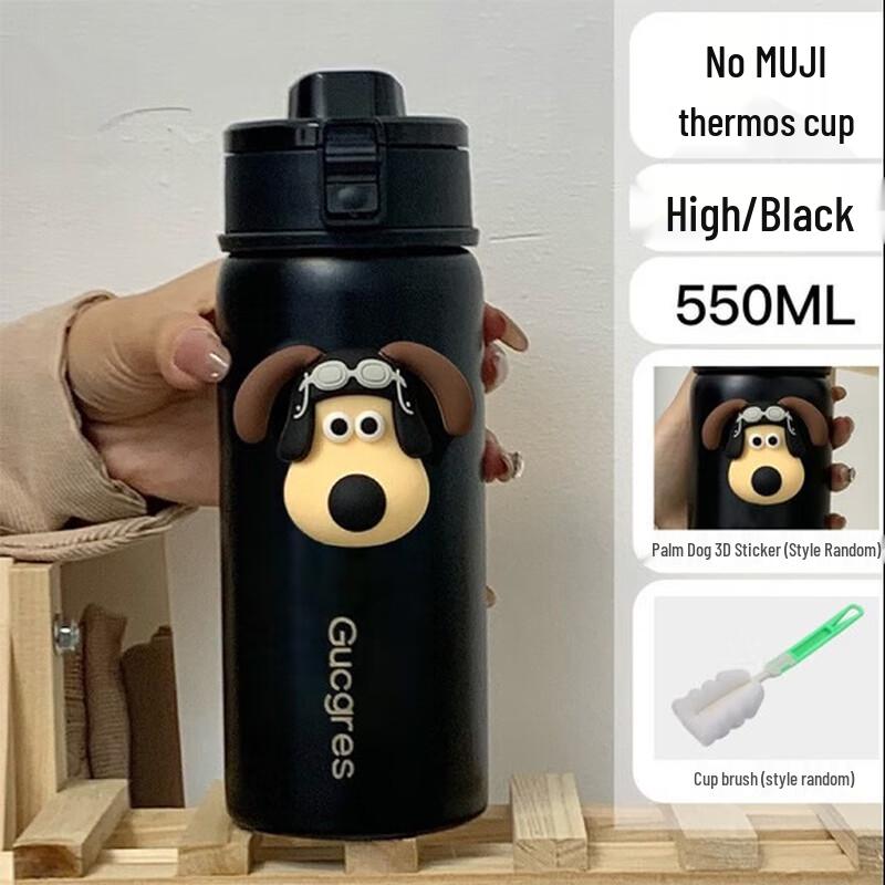 ZISIZ Stainless Steel Insulated Tea Infuser Bottle