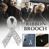 Ribbon Brooch Women'S Metal Badge Pins For Women Best Friends Fundraisers Events Gift Wedding Party Broches Jewelry Accessory