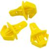 10x for Nylon Car Fastener Grille Bumper Moulding Clips for Honda for CR-V 2012 2013 2014 91578-T0A-003 Yellow