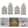 Detailed Canal House Models Easy To Use Canal House Shaped Ornament Molds for Artistic Plaster Decorations