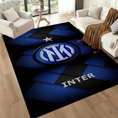 Inter Milan Carpet Suitable For Entryway Hallway Living Rooms Kitchen Antislip Carpet Anime Office Decor Perfect Birthdaychristmas Gift Idea