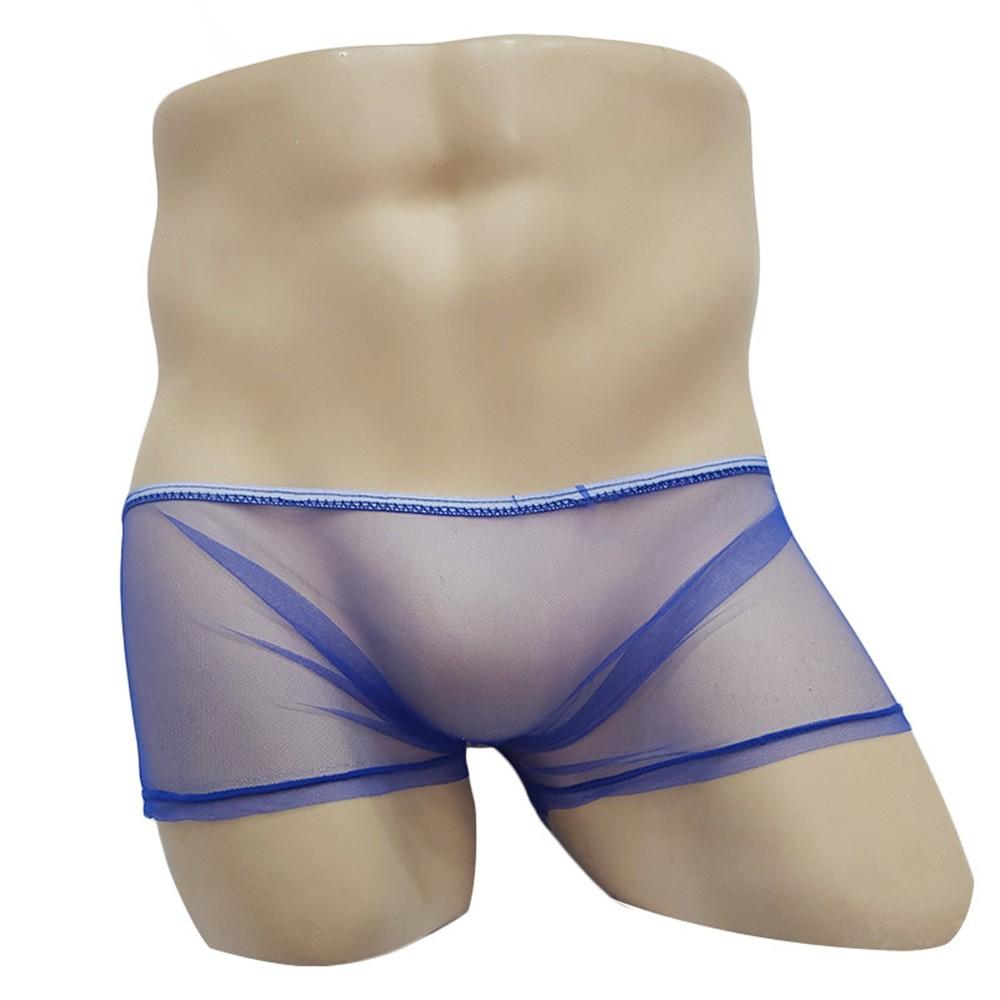 Men's Ultrathin Mesh Boxer Briefs for a Sexy and Comfortable Fit