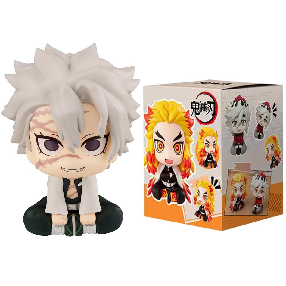 Demon Slayer Nezuko Tanjirou Zenitsu Inosuke Kyoujurou Kanawo Action Figures Model Doll Toy Desktop Ornament Gift