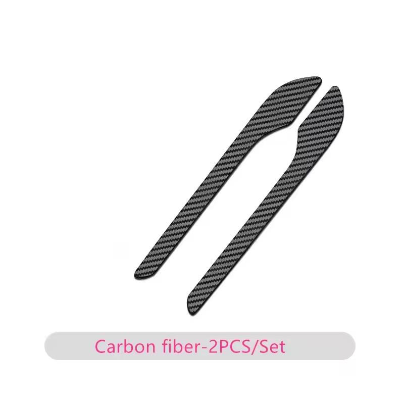 

2/4PCS Carbon Fiber Car Door Handle Sticker for Tesla Model Y/3 Anti-Scratch Door Handle Protector Decorative Sticker for Tesla