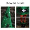 Set Of 5 Colorful Witch Hat Party Decorations Halloween Hanging Pendants Easy to Install Window Ornament for Home
