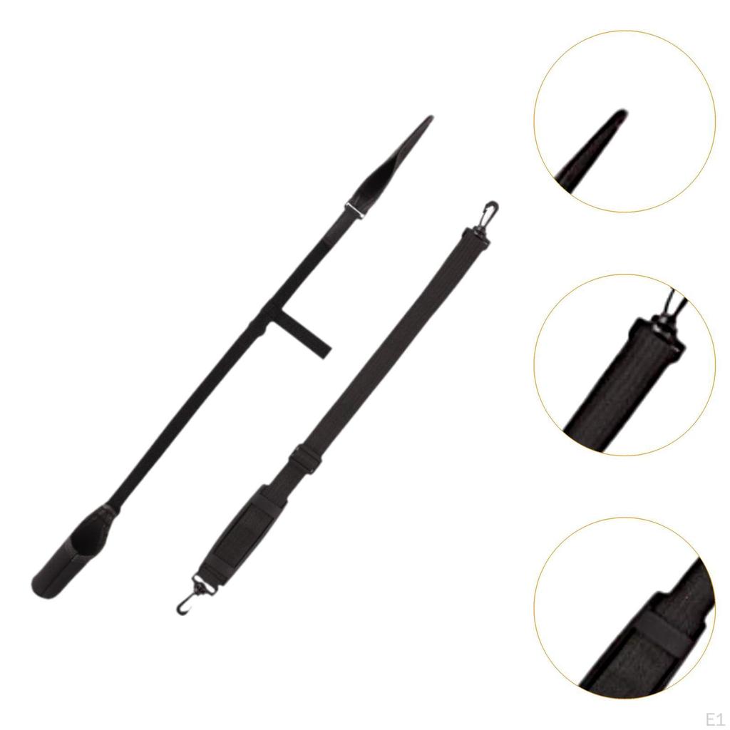 Adjustable Shoulder Belt for Fishing Rods Convenient Tackle Carrier